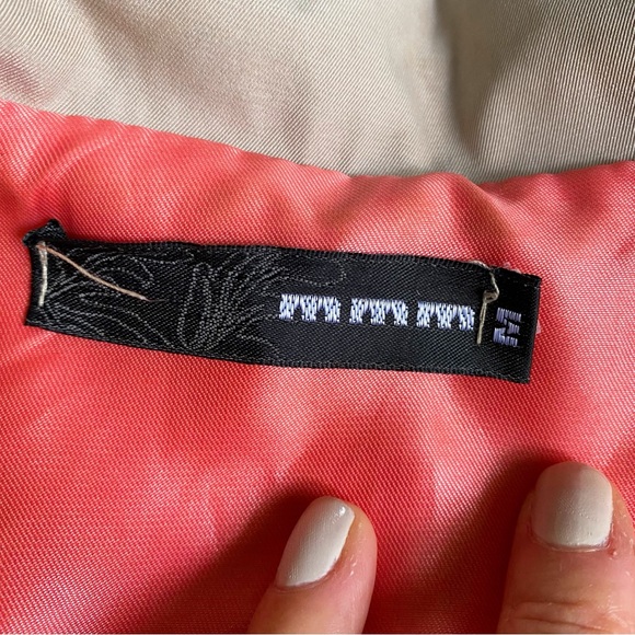 🐚 MMM BEIGE CAPRI SLEEVE BLAZER JACKET! - Picture 11 of 14